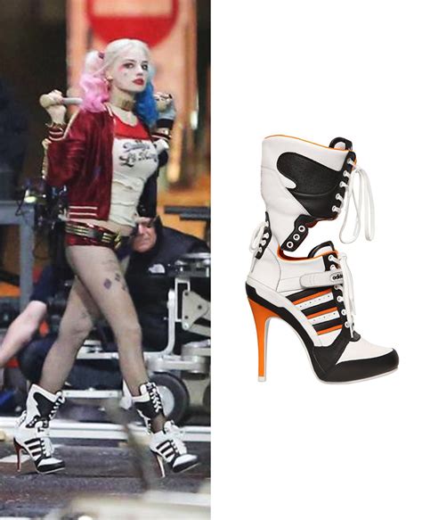 harley quinn adidas schuhe|A Closer Look at Margot Robbie’s Adidas ‘Suicide .